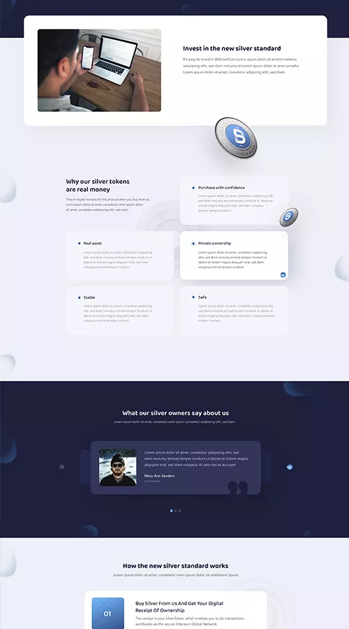 BITSILVERCOIN - BRANDING WORKS screenshot 10